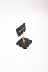 Leather Note Holder Gold Detailed